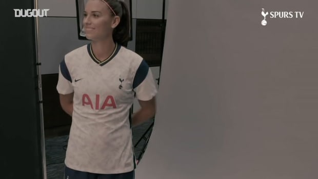 Behind the scenes at Alex Morgan's first day at Spurs